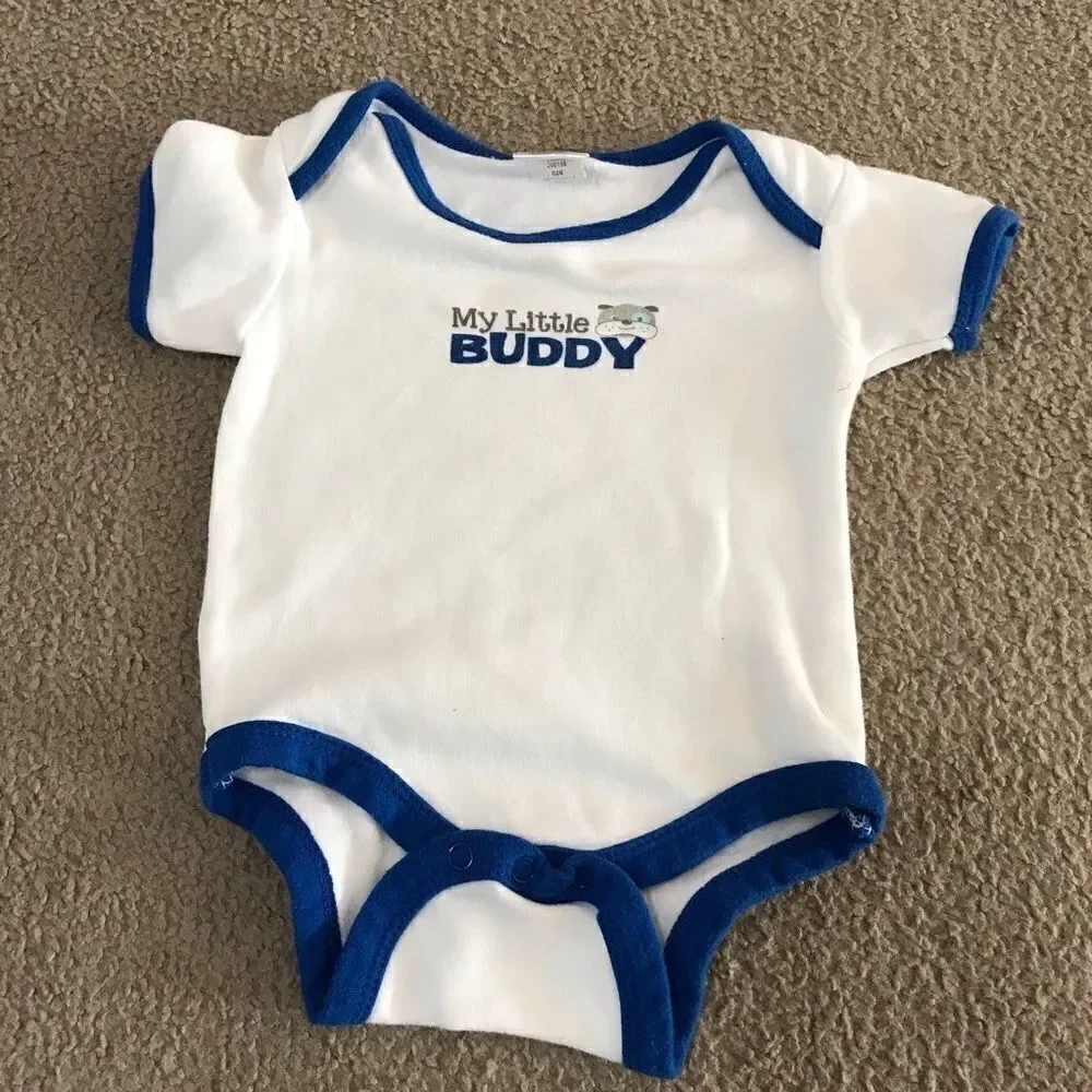 Adidas Boys Onesies Bundle 0-3 Months
